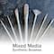 Tribeca Synthetic Short Handle Fan Brush by Artist's Loft™